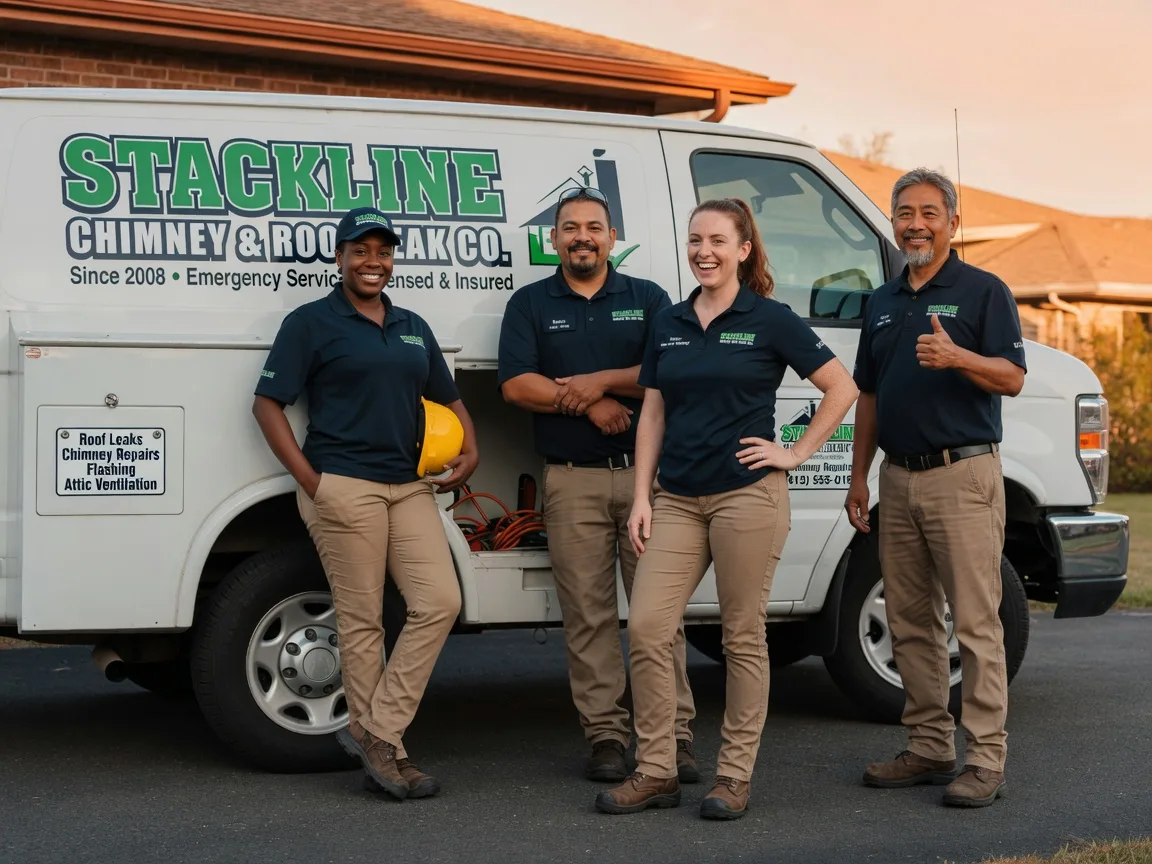 Chimney flashing repair company in Chester, MA